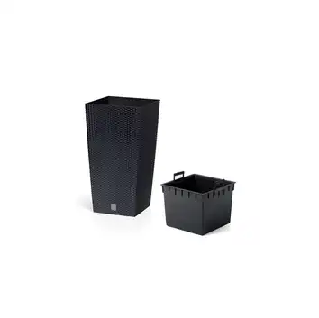 Donica RATO SQUARE antracyt (DRTS225) 16,3 L PROSERPLAST