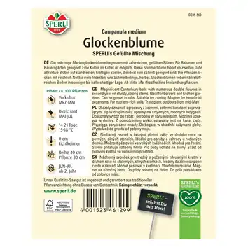 Dzwonek 'SPERLI's Gefüllte Mischung' Nasiona PREMIUM Sperli