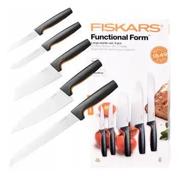 FISKARS Duży zestaw 5 noży Functional Form&amp;#x2122;