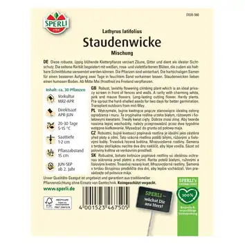 Groszek pachnący 'Mischung' Nasiona PREMIUM Sperli