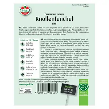 Koper włoski 'Fino' Nasiona PREMIUM Sperli