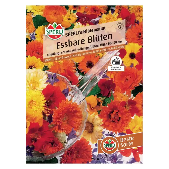Kwiaty jadalne 'SPERLI's Blütensalat' Nasiona PREMIUM Sperli