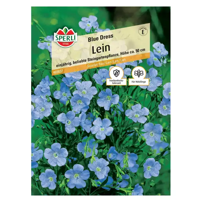 Len 'Blue Dress' Nasiona PREMIUM Sperli