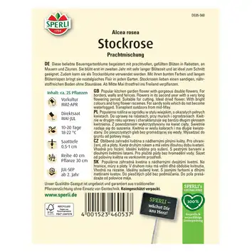 Malwa ogrodowa 'Prachtmischung' Nasiona PREMIUM Sperli