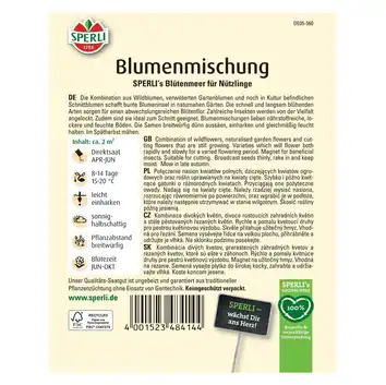 Mieszanka kwiatów 'SPERLI's Blütenmeer für Nützlinge' Nasiona PREMIUM Sperli