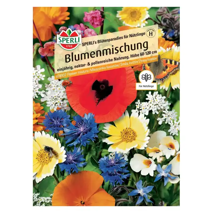 Mieszanka kwiatów 'SPERLI's Blütenparadies für Nützlinge' Nasiona PREMIUM Sperli