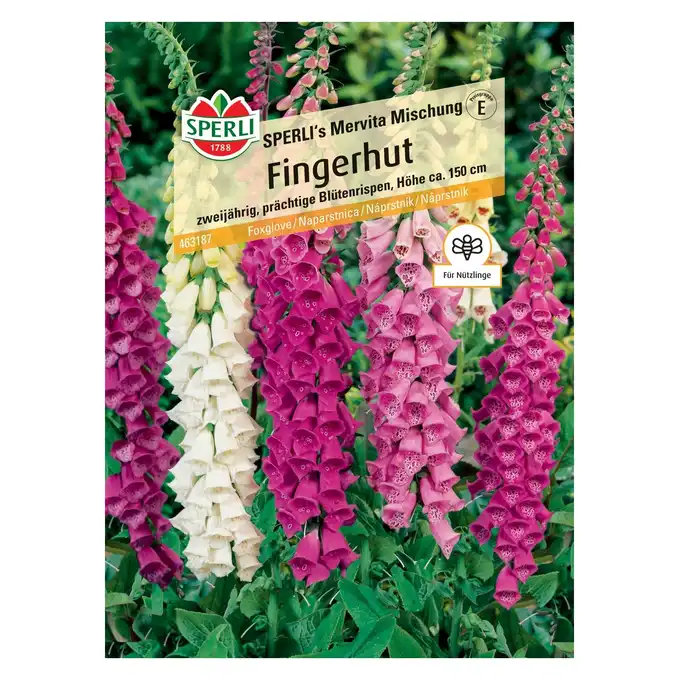 Naparstnica 'SPERLI's Mervita Mischung' Nasiona PREMIUM Sperli