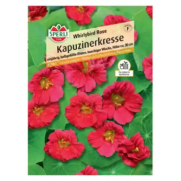Nasturcja 'Whirlybird Rose' Nasiona PREMIUM Sperli