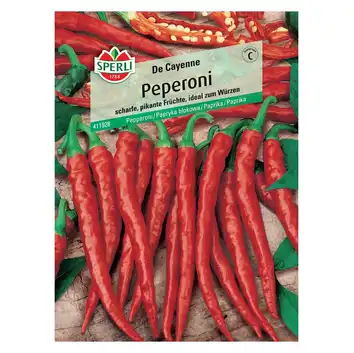 Papryka blokowa 'De Cayenne' Nasiona PREMIUM Sperli