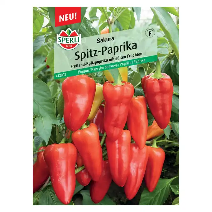 Papryka blokowa 'Sakura' Nasiona PREMIUM Sperli
