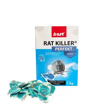 Pasta na myszy i szczury Rat Killer Perfekt 1 kg BEST