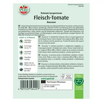 Pomidor 'Anacoeur' Nasiona PREMIUM Sperli