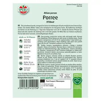 Por 'D´Elbeuf' Nasiona PREMIUM Sperli