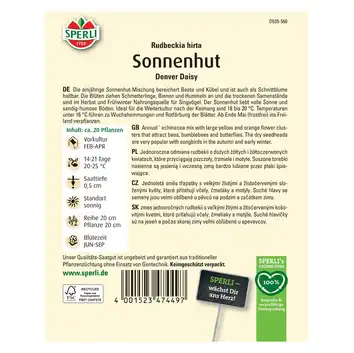 Rudbekia owłosiona 'Denver Daisy' Nasiona PREMIUM Sperli