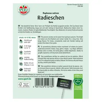Rzodkiewka 'Sora' Nasiona PREMIUM Sperli