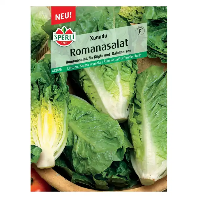 Sałata rzymska 'Xanadu' Nasiona PREMIUM Sperli
