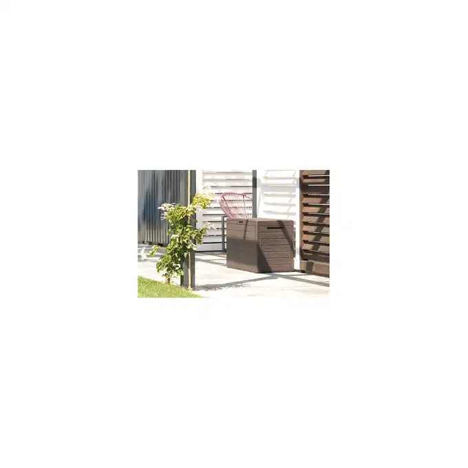 Skrzynia ogrodowa WOODEBOX 190 L umbra
