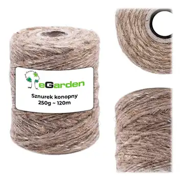 Sznurek konopny 250g/120m eGarden