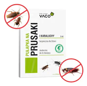 VACO ECO Pułapka na prusaki i karaluchy 2 szt.