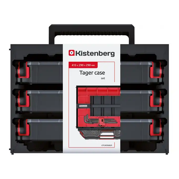 Walizka, szafka z 3 organizerami TAGERCASE 40 KTC40306B Kistenberg
