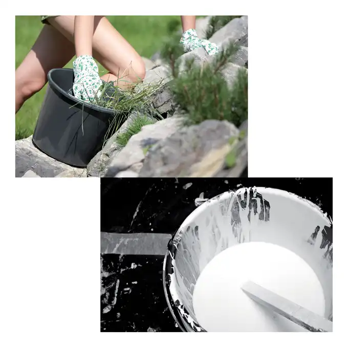Wiadro budowlane Bucket 5 L czarny PROSPERPLAST