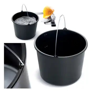 Wiadro budowlane Bucket 5 L czarny PROSPERPLAST