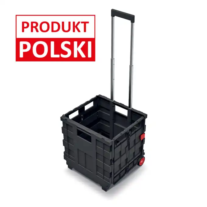 Wózek,koszyk składany na kółkach na zakupy