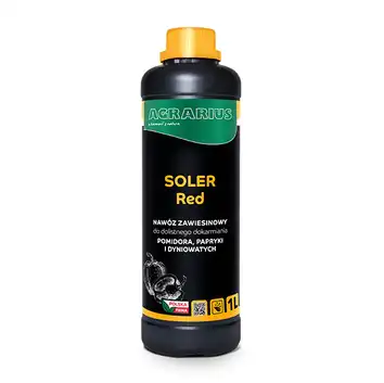 Agrarius Soler Red nawóz do papryki i pomidorów 1l