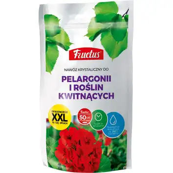 Fructus nawóz do pelargonii i roślin kwitnących 250g