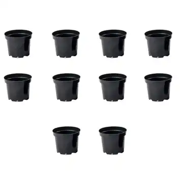 ZESTAW KONTENER OKR. FI 21  4l czarny 10 szt