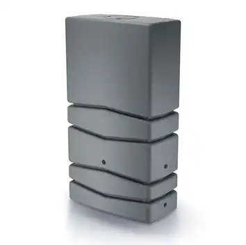 Zbiornik na deszczówkę 350l, smooth gray AQUA TOWER Prosperplast IDTC350-429U