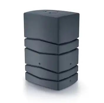 Zbiornik na deszczówkę 450l, antracytowy AQUA TOWER Prosperplast - IDTC450-S433