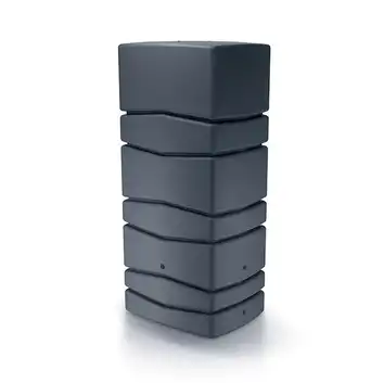 Zbiornik na deszczówkę 650l, antracytowy AQUA TOWER Prosperplast - IDTC650-S433