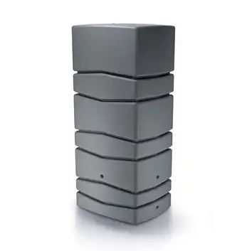Zbiornik na deszczówkę 650l, smooth gray AQUA TOWER Prosperplast - IDTC650-429U