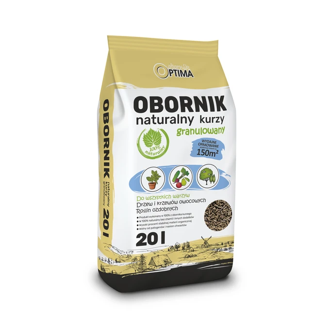 Biovita Obornik naturalny kurzy granulowany Optima 20L