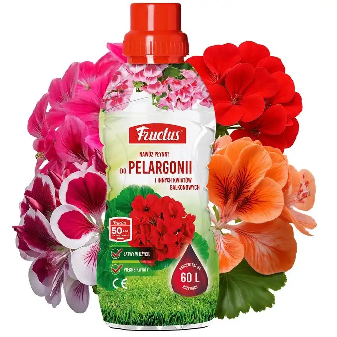Fructus nawóz płynny do pelargonii, kwiatów balkonowych 0,5l