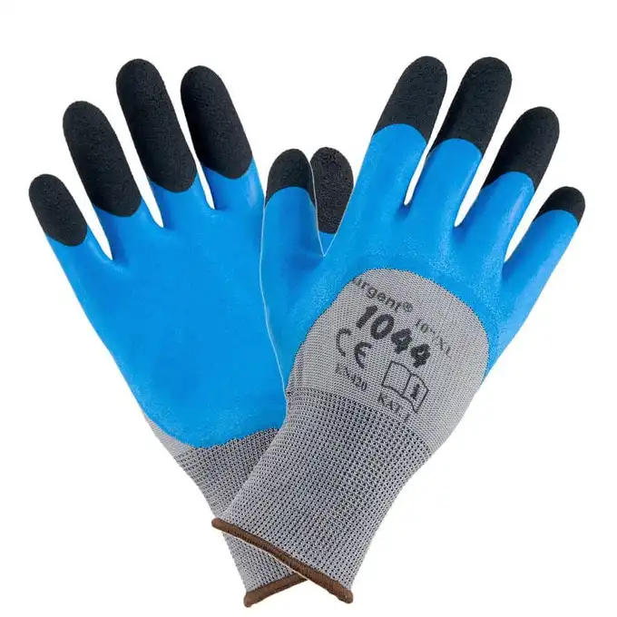 Rękawice RWNYLBI FOAM rozm.9-10 podwójny spieniony latex