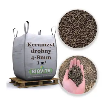 Biovita Keramzyt drobny ogrodniczy frakcja 4-8mm big bag 1m3
