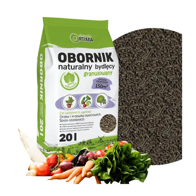Biovita Obornik naturalny bydlęcy granulowany Optima 20L