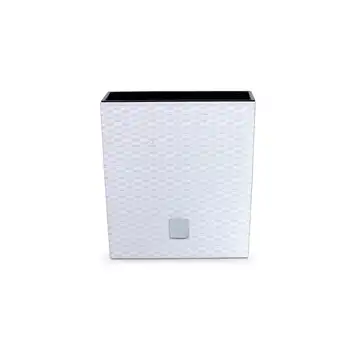 Donica Rato Low 26,2 cm kwadratowa 15,8 L z wkładem DRTS265L biały