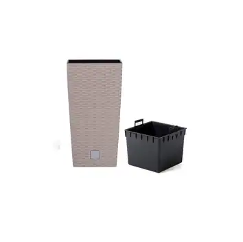 Donica Rato Square mocca (DRTS225) 16,3L Prosperplast