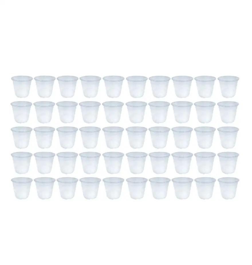 Doniczki Produkcyjne Przezroczyste, storczyk 15cm 50szt.