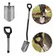 FISKARS Szpadel Ergonomic Comfort ostry 1067511 szary