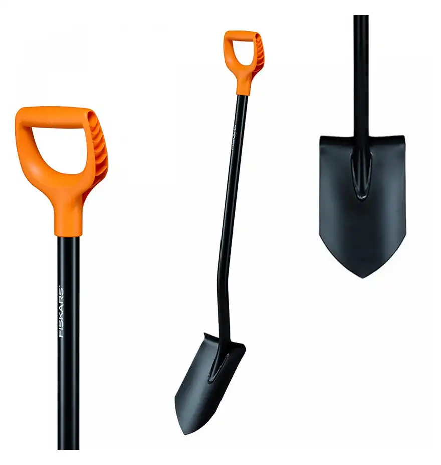 FISKARS Szpadel ostry Solid  metalowy 1066716  (1003455)