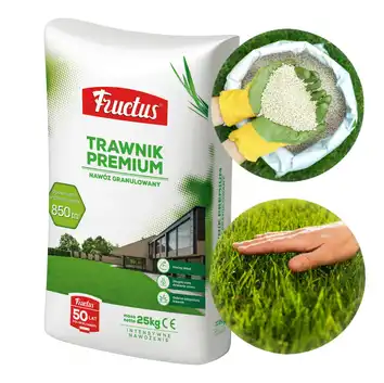 FRUCTUS TRAWNIK PREMIUM Nawóz do trawy zagęszczający efekt dywanowy 25kg