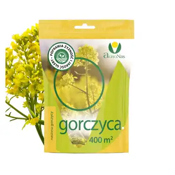 Gorczyca nasiona poplonowe 1 kg Rolimpex