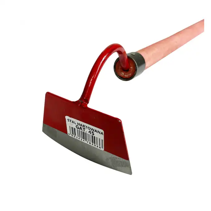 Motyczka półksiężyc oprawna 10cm stal hartowana