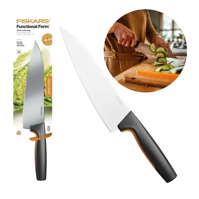 Nóż szefa kuchni, duży, 20 cm 1057534 Fiskars Functional Form