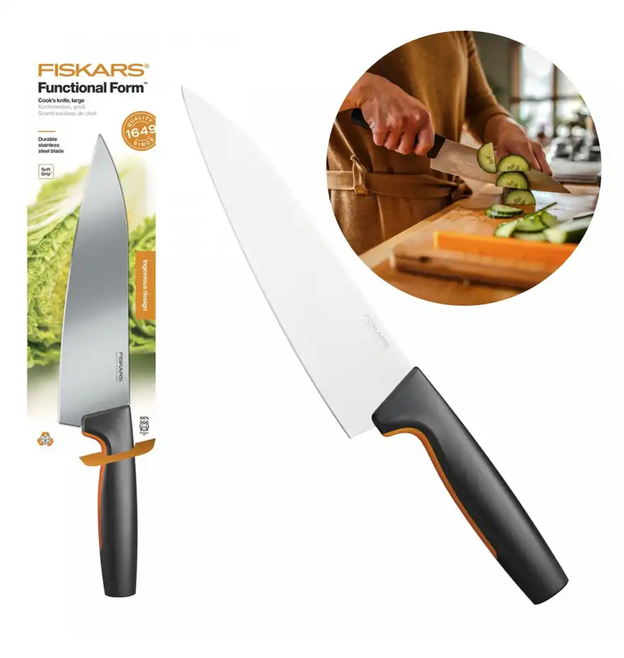 Nóż szefa kuchni, duży, 20 cm 1057534 Fiskars Functional Form