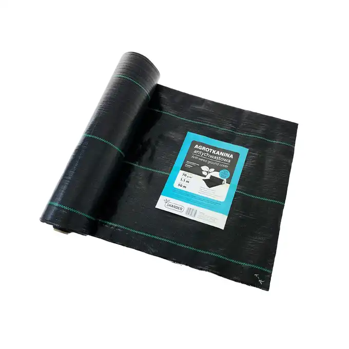 SKARDEN Agrotkanina 1,1x50m CZARNA 70g/m2 czarna